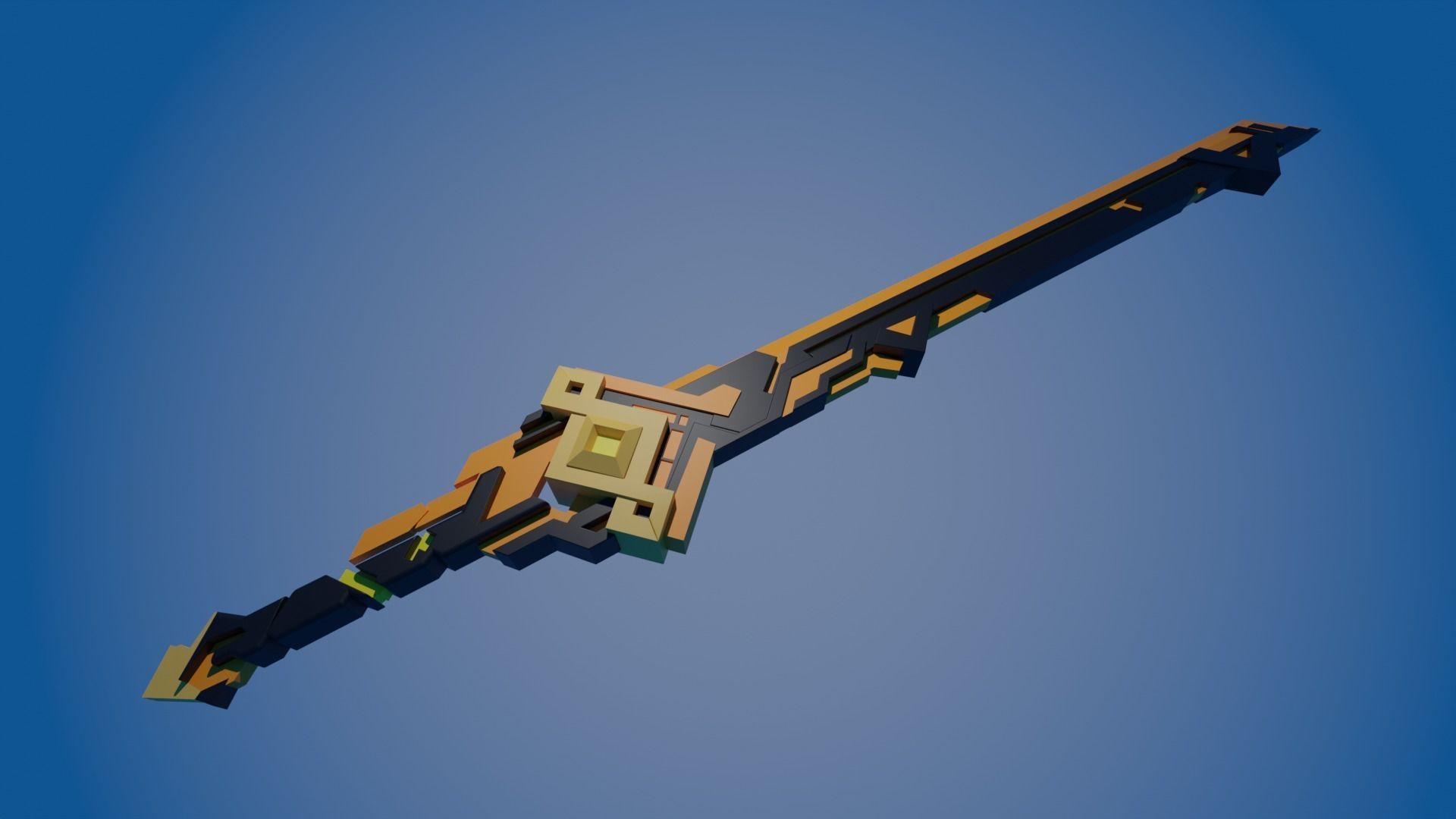 Summit Shaper Genshin Impact  3D print model_3