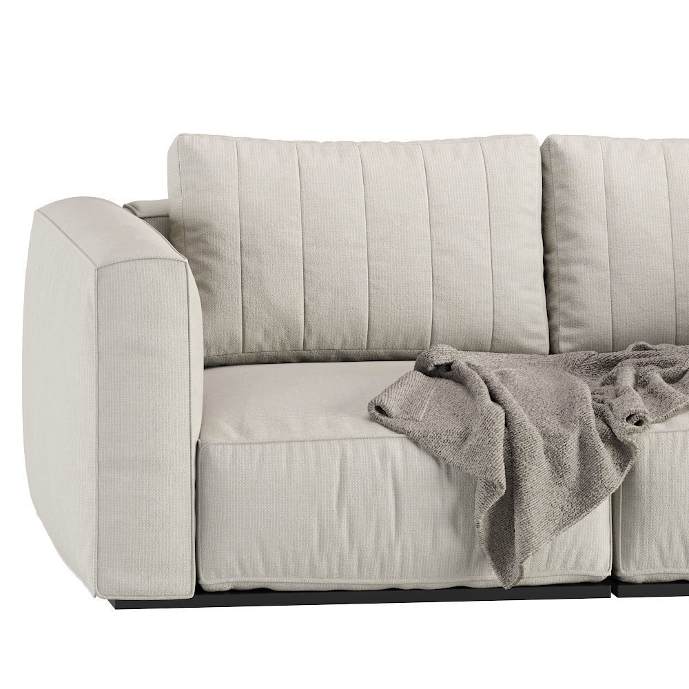 Modern Modular Sofa 3D model_2