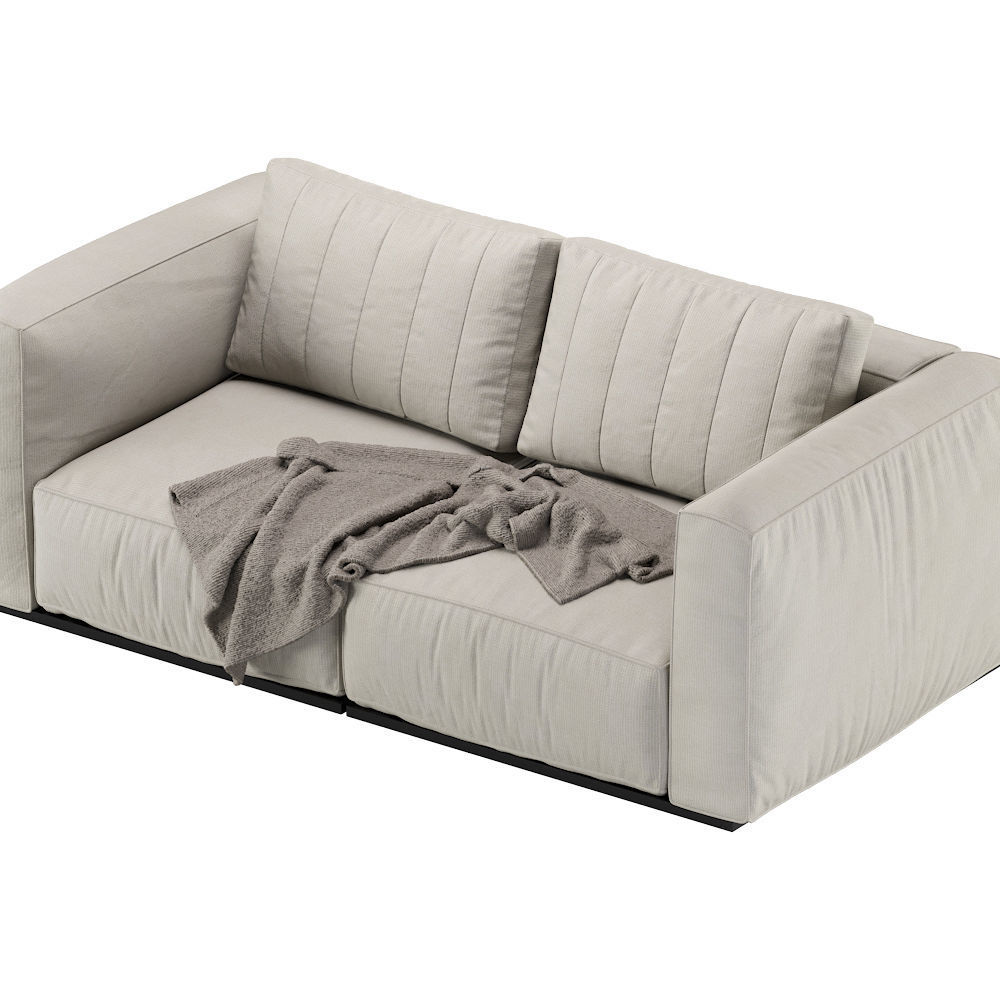 Modern Modular Sofa 3D model_3