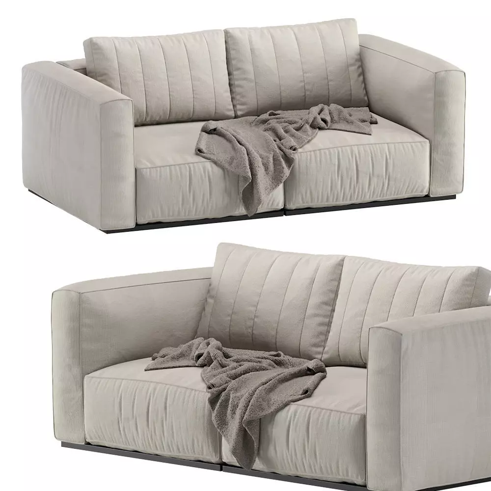 Modern Modular Sofa 3D model_0
