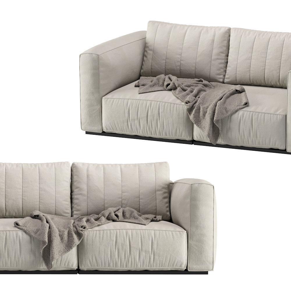 Modern Modular Sofa 3D model_5
