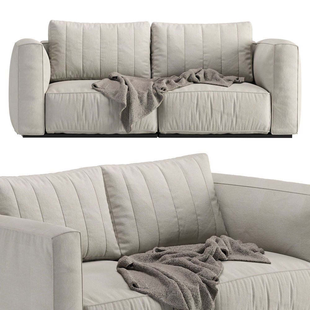 Modern Modular Sofa 3D model_1