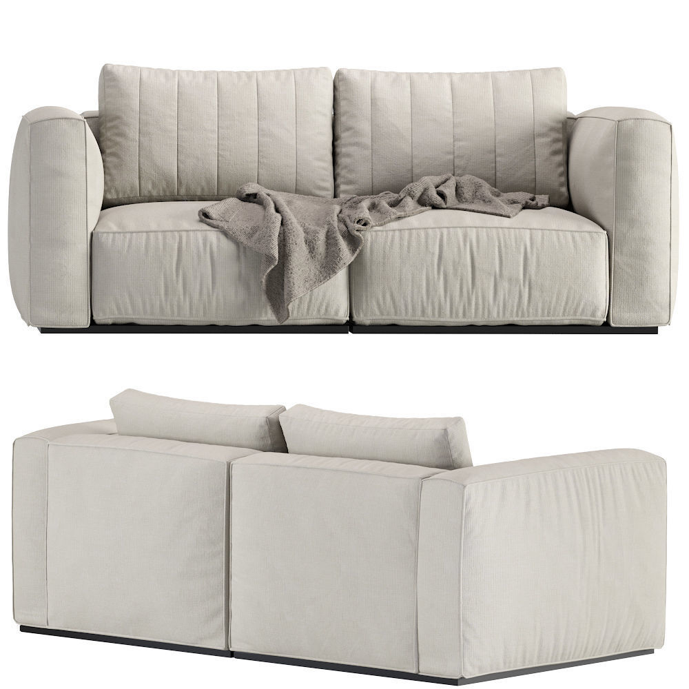 Modern Modular Sofa 3D model_4