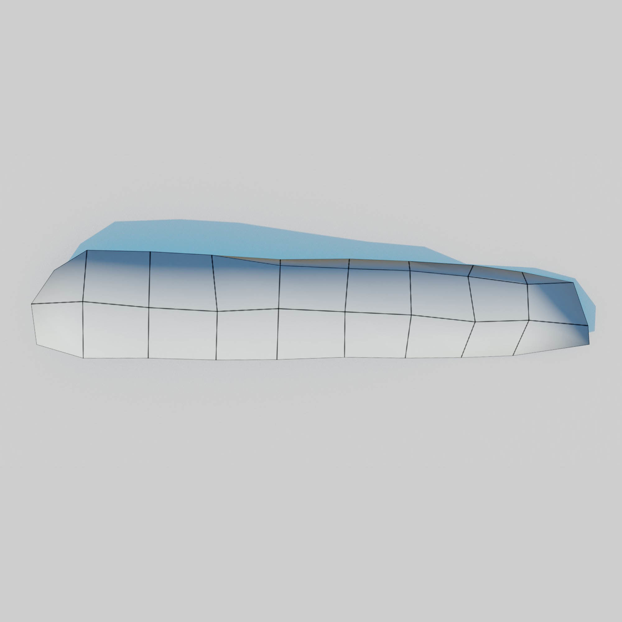 Rotten Beams Boards Poles Pack Low-poly 3D model_37