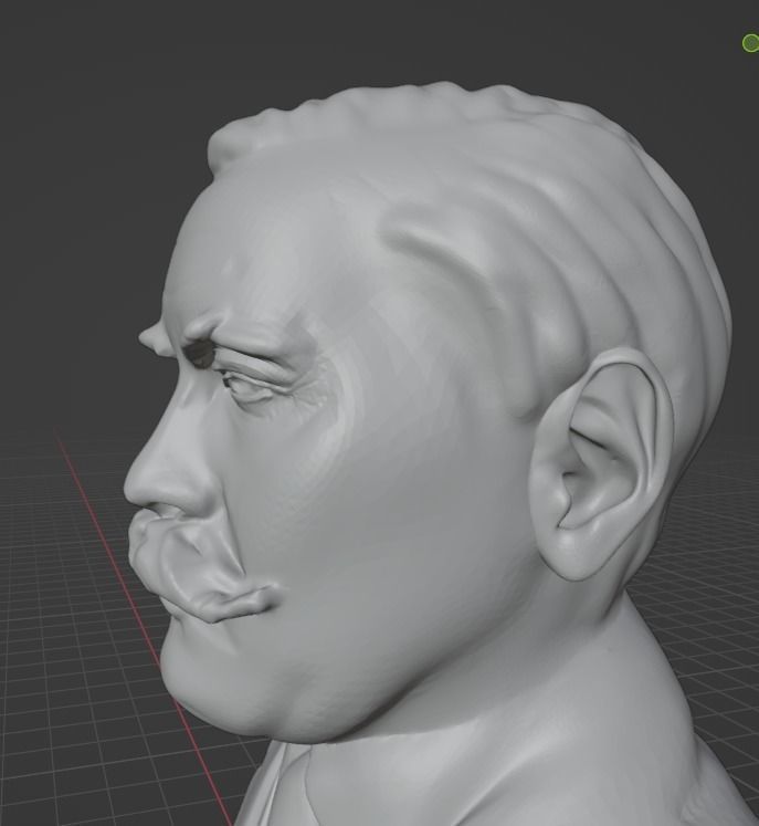 Arthur Conan Doyle 3D print model_25