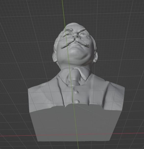 Arthur Conan Doyle 3D print model_10