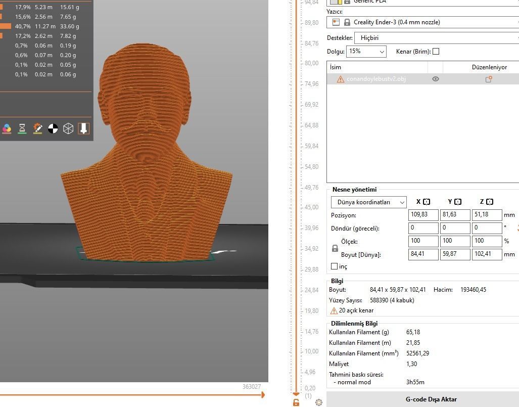 Arthur Conan Doyle 3D print model_19