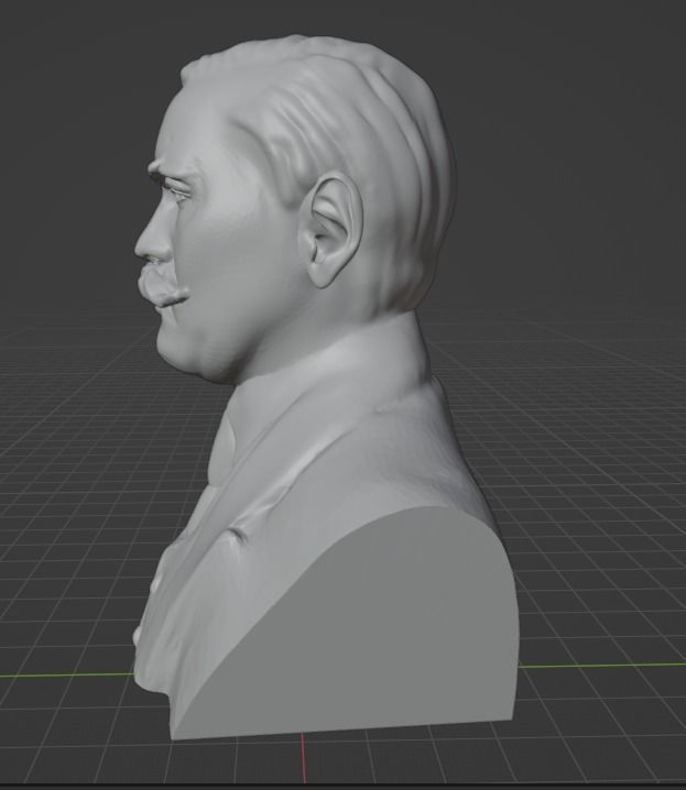 Arthur Conan Doyle 3D print model_6