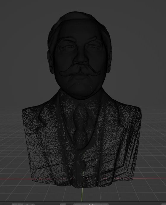 Arthur Conan Doyle 3D print model_23