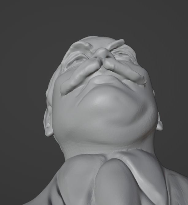 Arthur Conan Doyle 3D print model_11