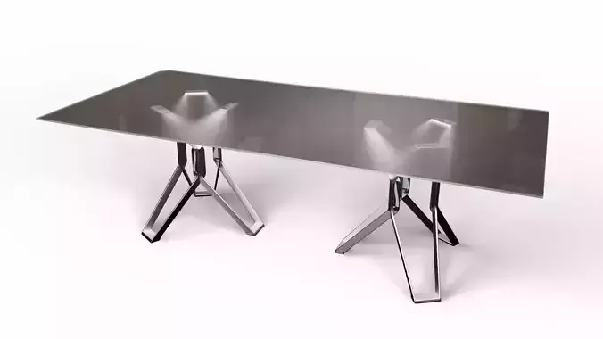 Glass table