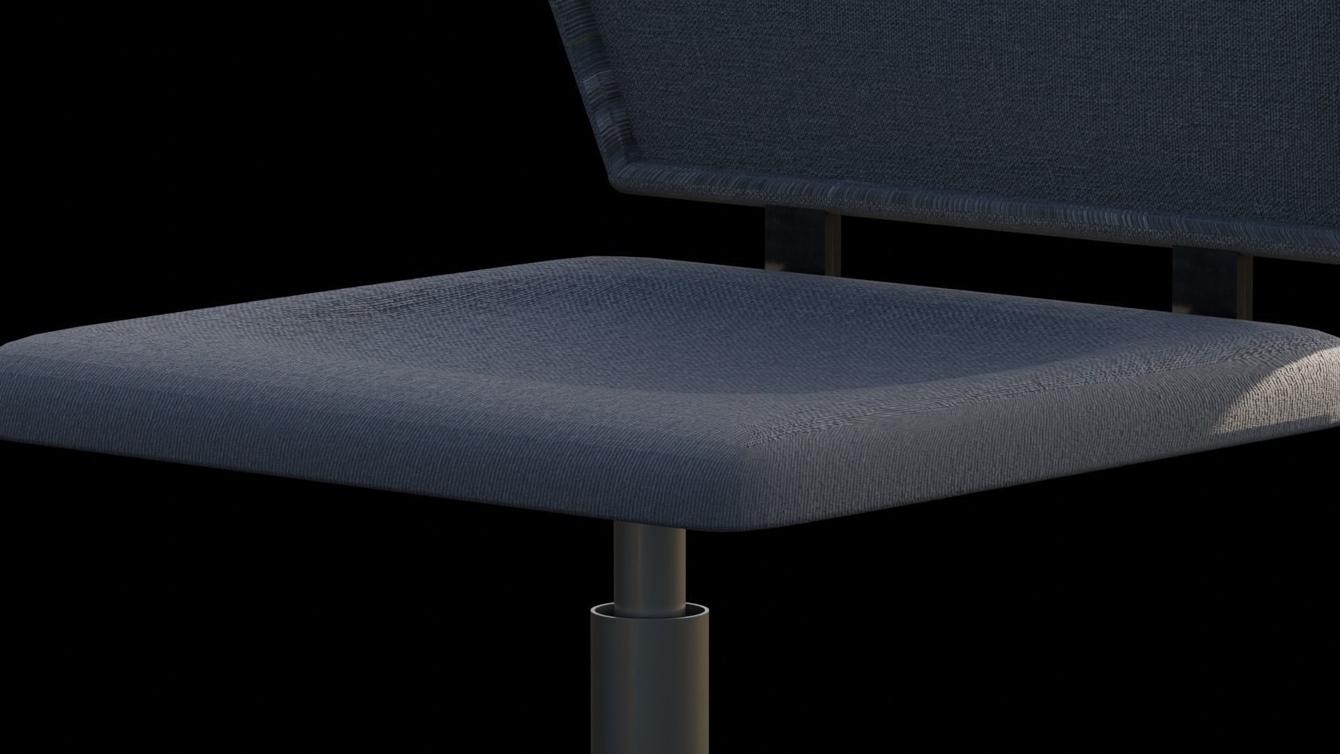 Wooden Office 3D model_3