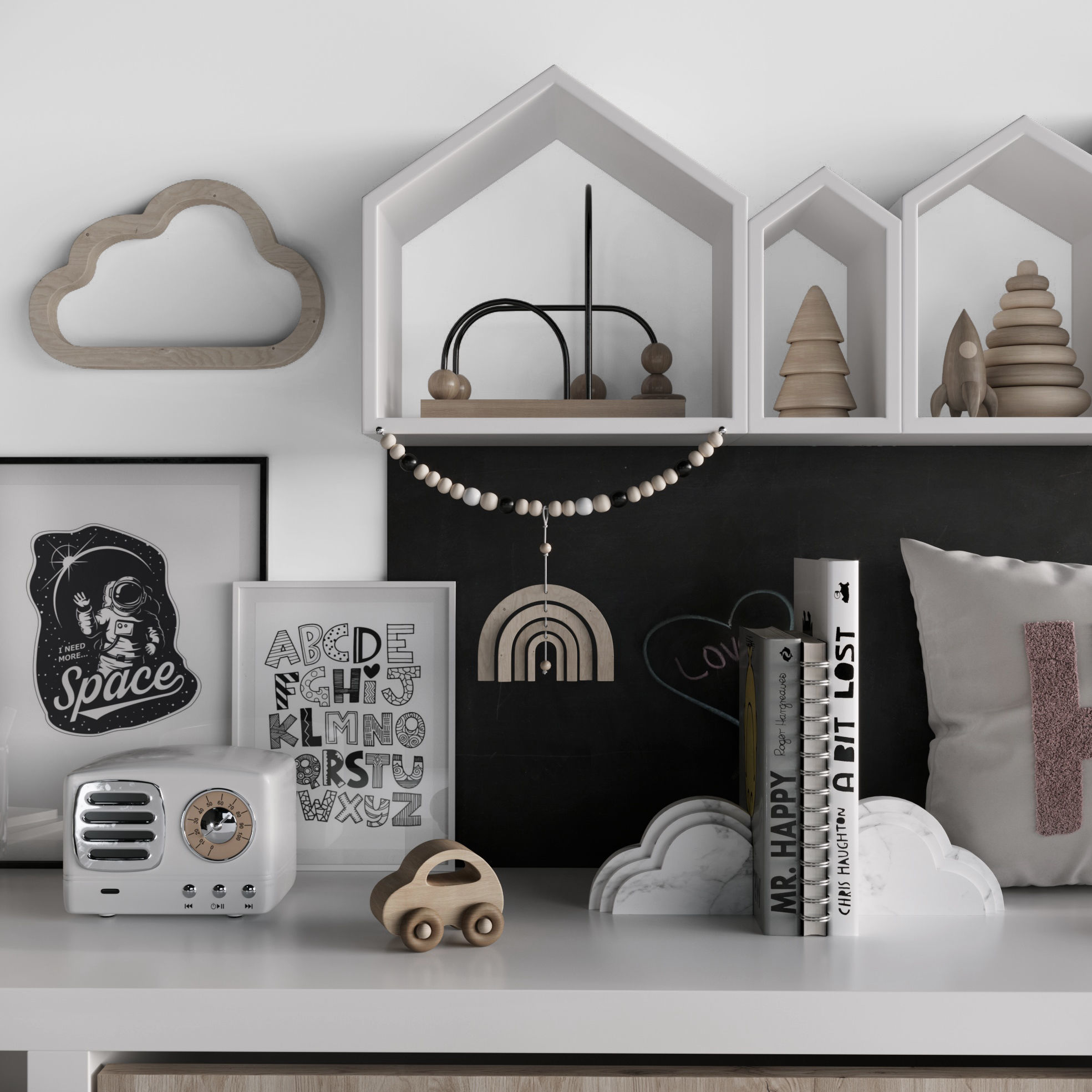 Chidren Set 1 3D model 3D model_4