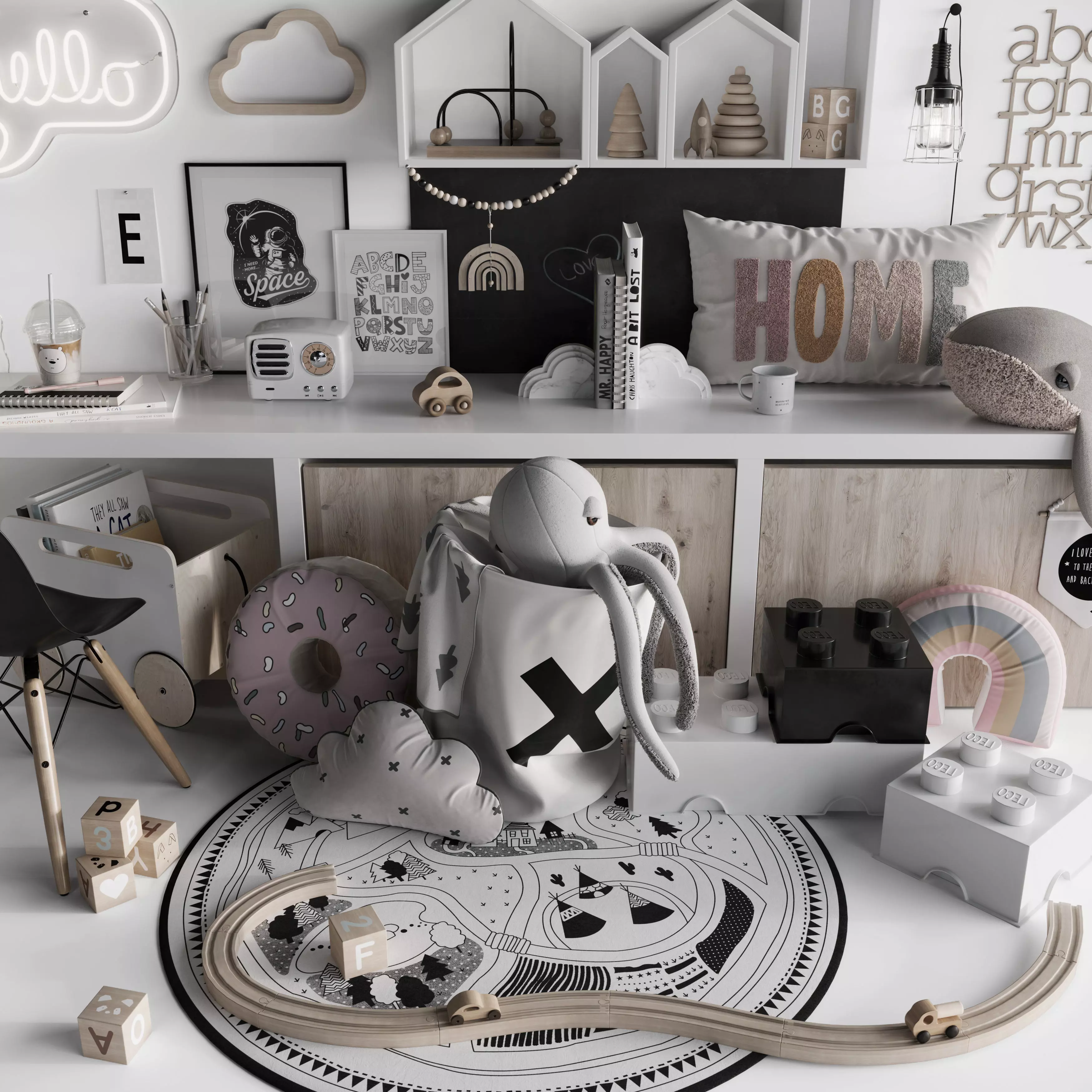 Chidren Set 1 3D model 3D model_0