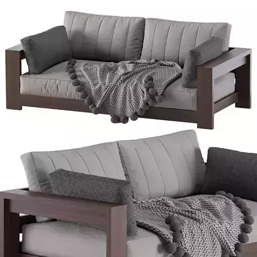 Modern Sofa Wood Piet Boon