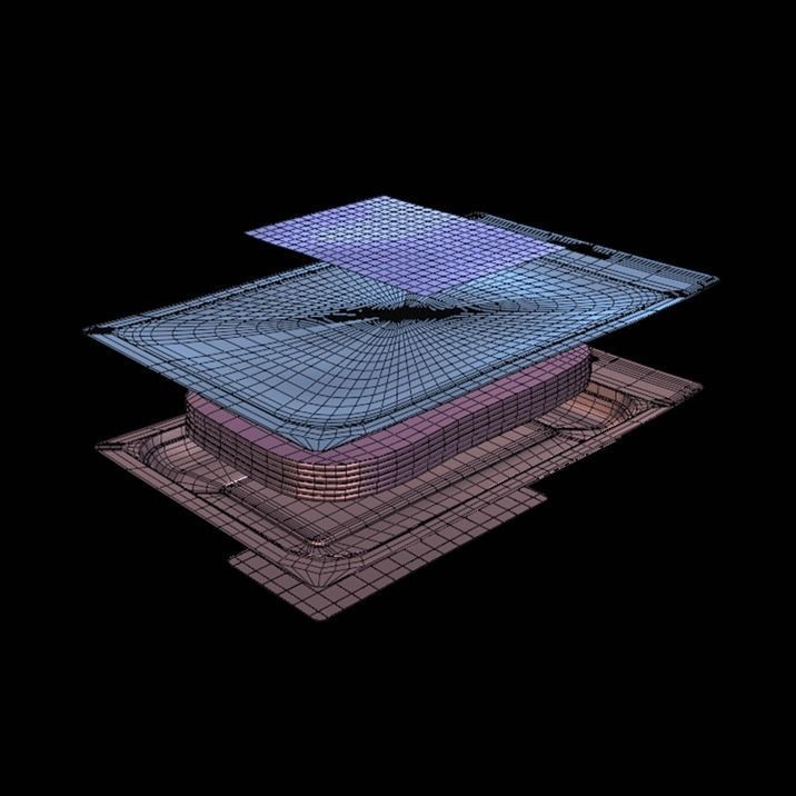 Sliced Ham 3D model_8