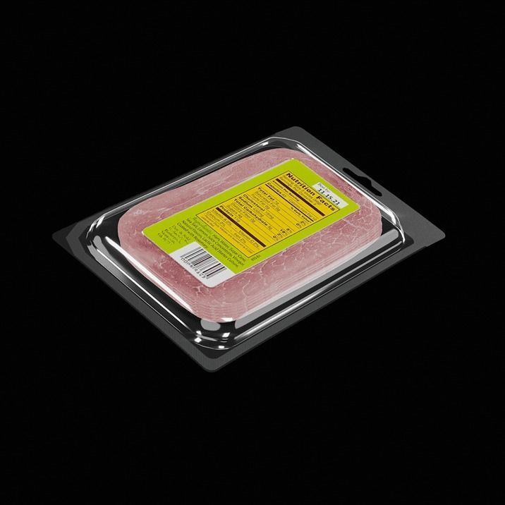 Sliced Ham 3D model_5