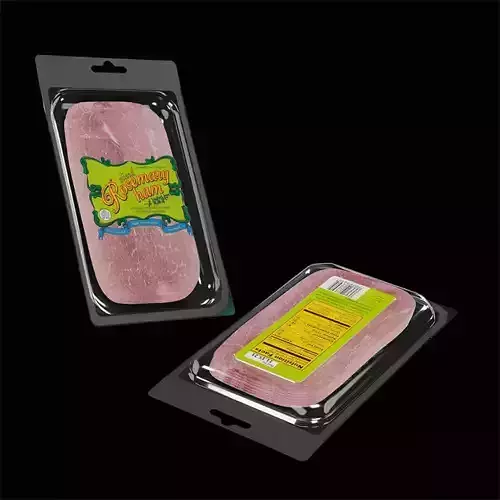 Sliced Ham 3D model