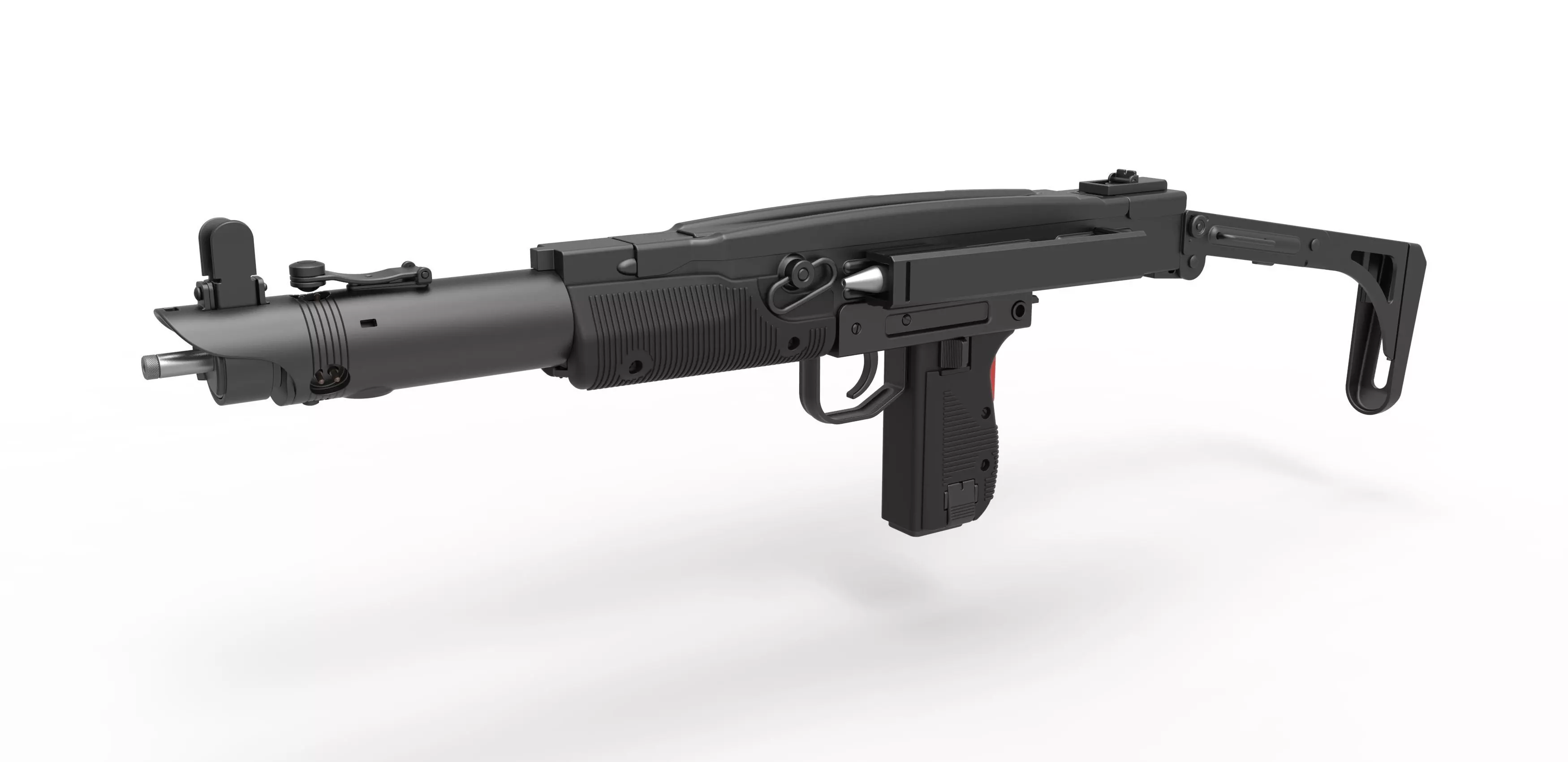 Prototype blaster of Boba Fett 1978 3D model_0