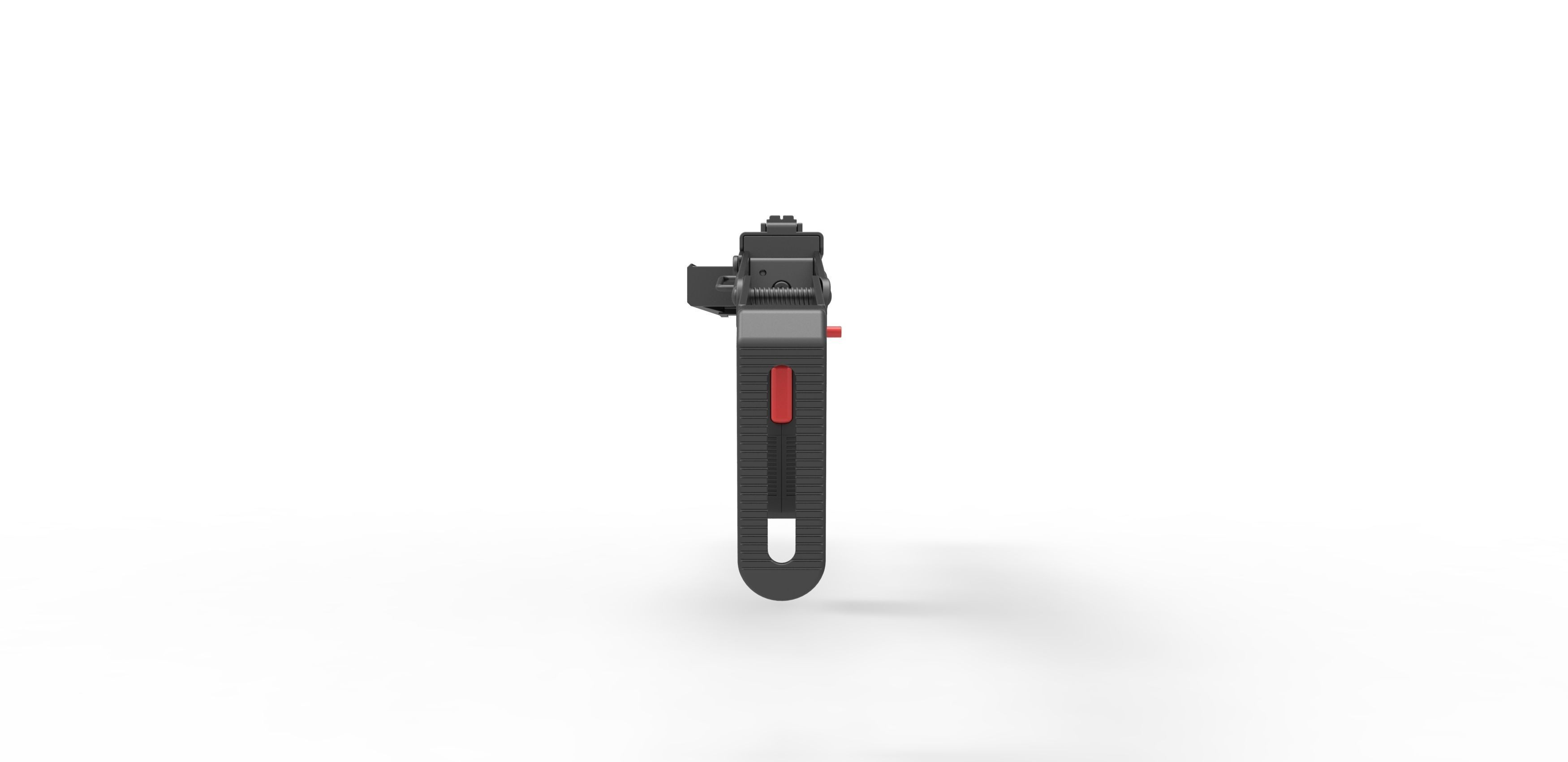 Prototype blaster of Boba Fett 1978 3D model_11