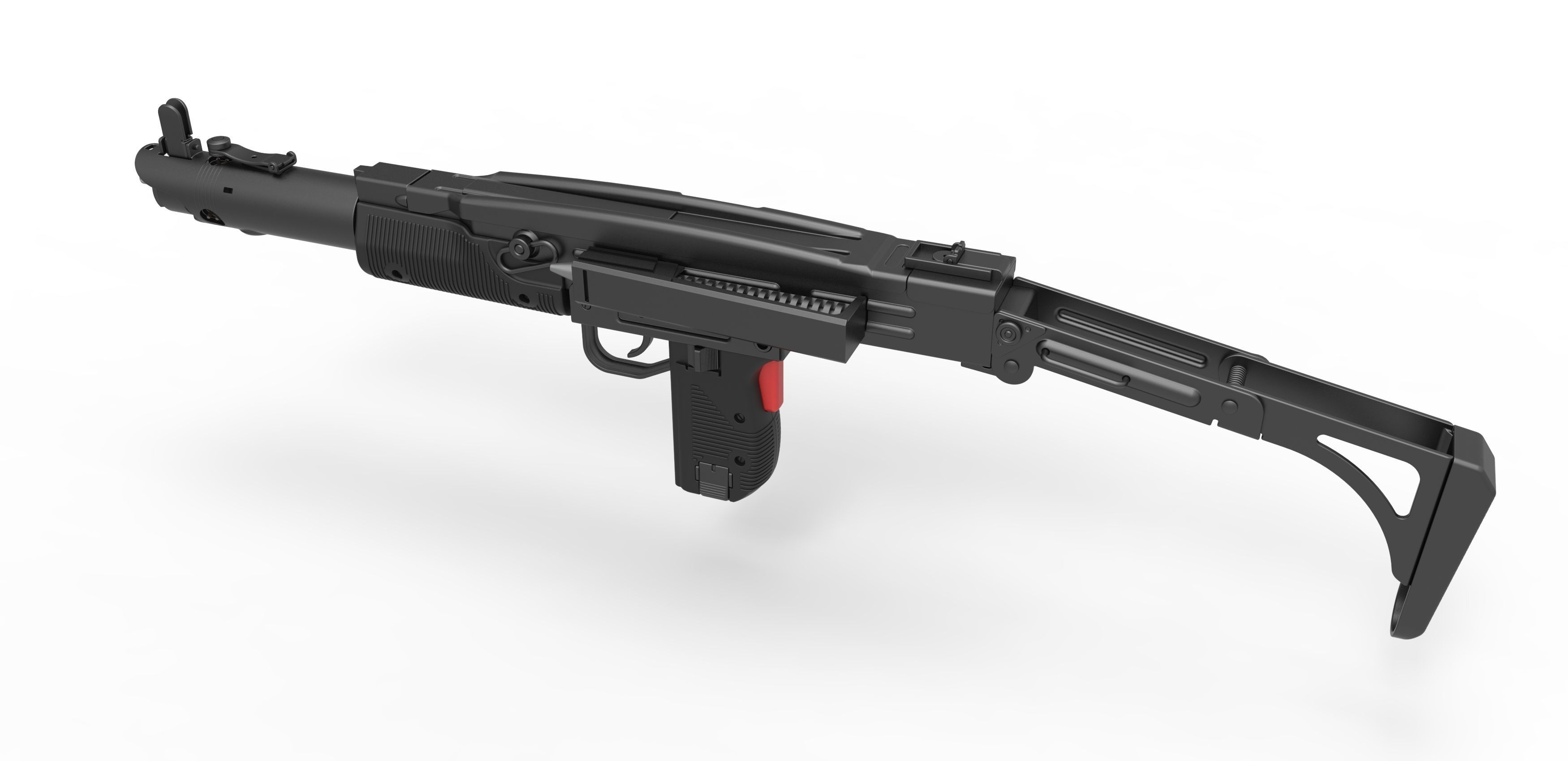 Prototype blaster of Boba Fett 1978 3D model_9