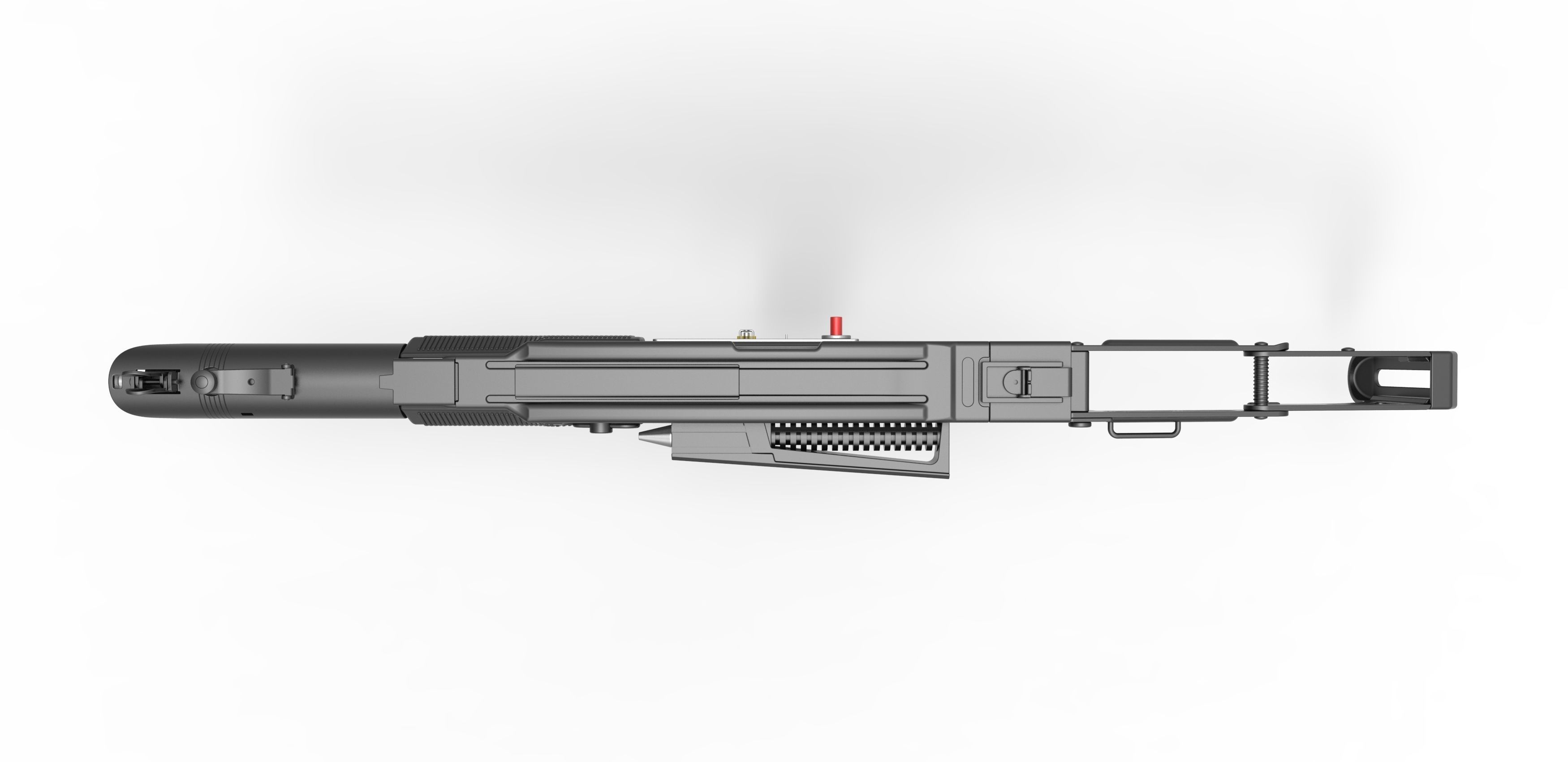 Prototype blaster of Boba Fett 1978 3D model_8