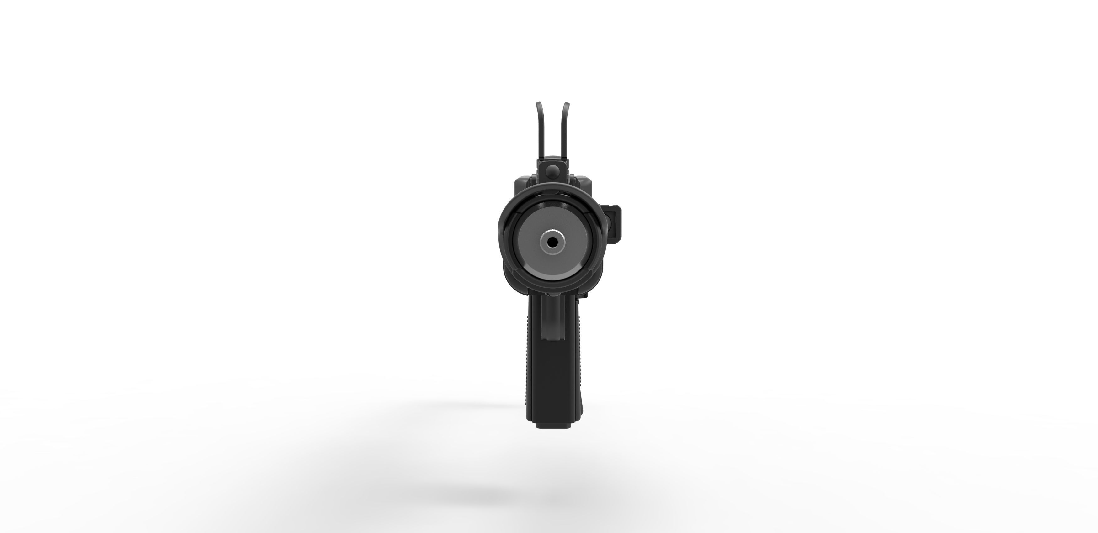 Prototype blaster of Boba Fett 1978 3D model_5