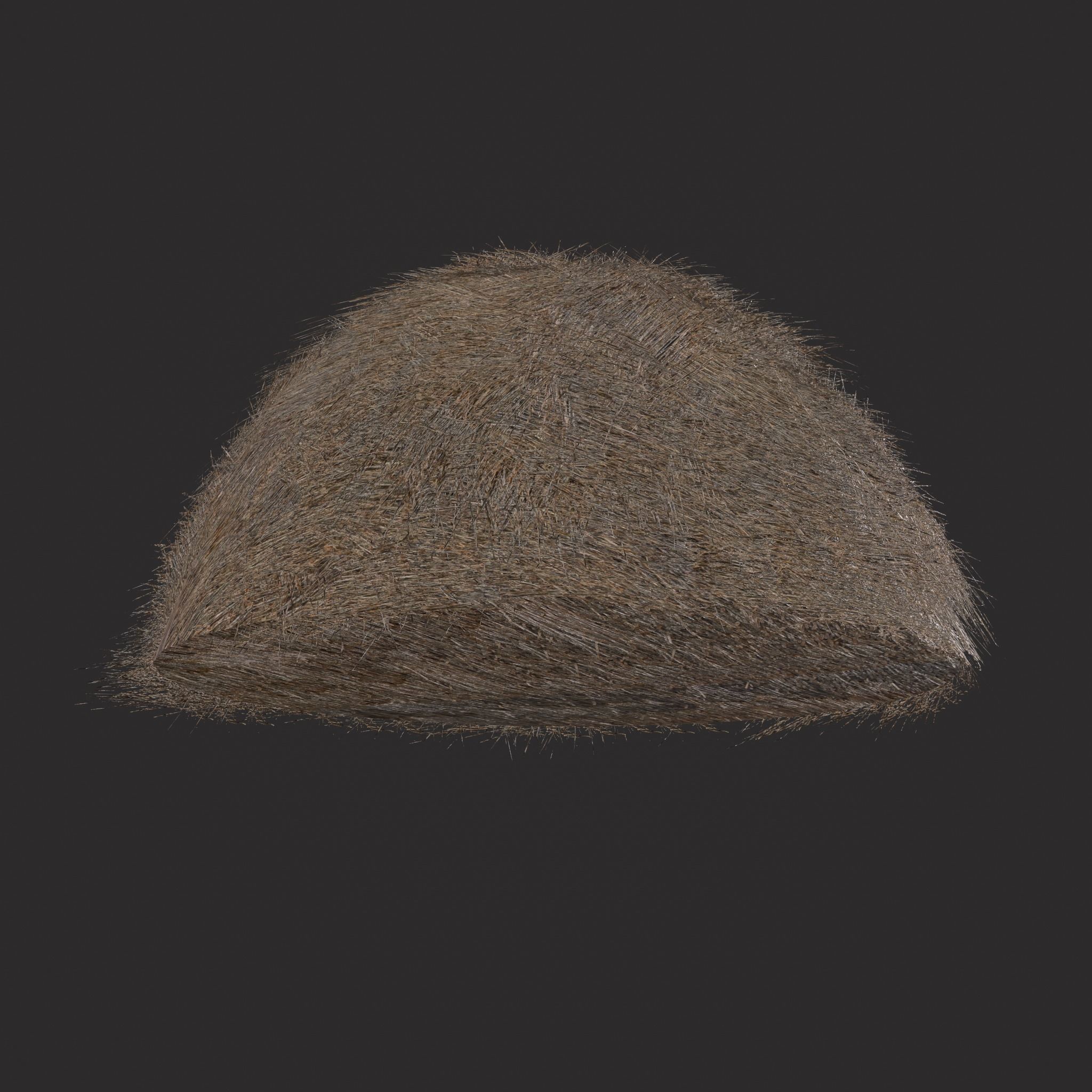 Hay Bales Low-poly 3D model_31