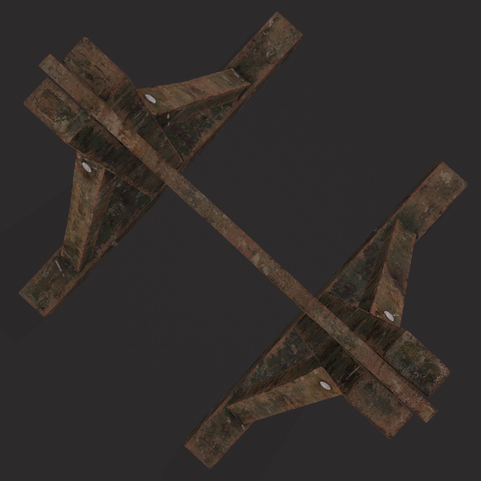 Medieval Stock  Low-poly 3D model_11