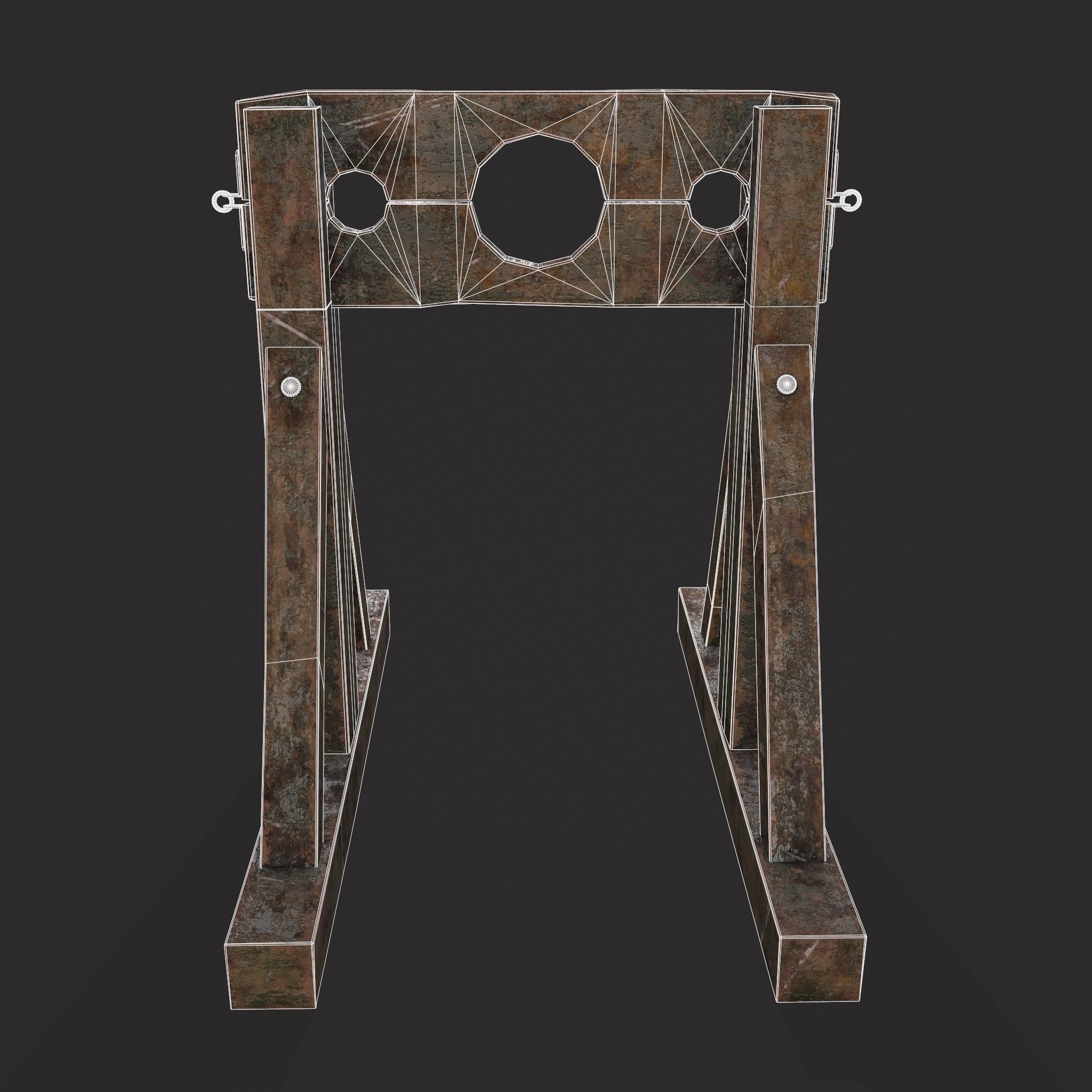 Medieval Stock  Low-poly 3D model_18
