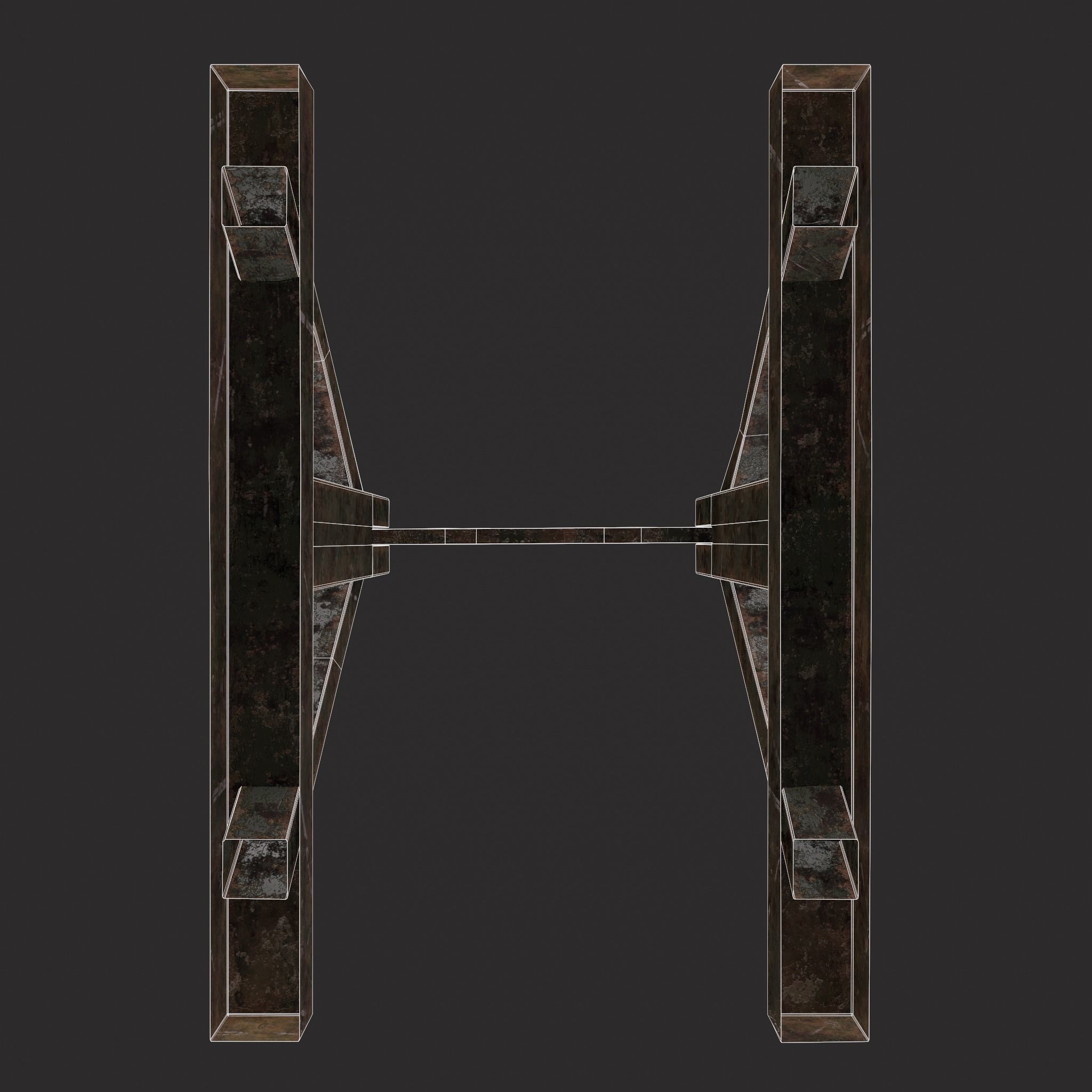 Medieval Stock  Low-poly 3D model_16