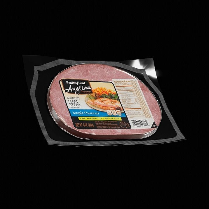 Ham Steak 3D model_4