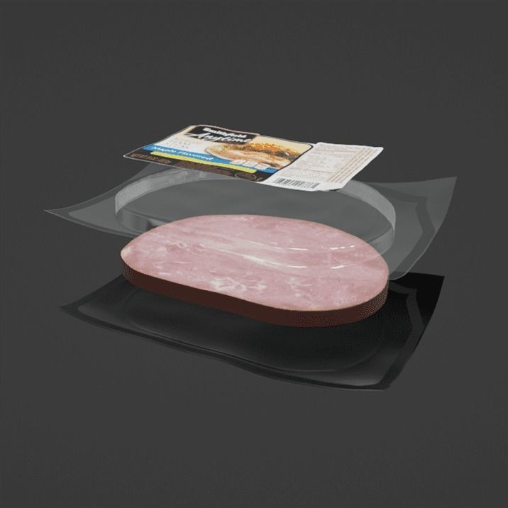 Ham Steak 3D model_6