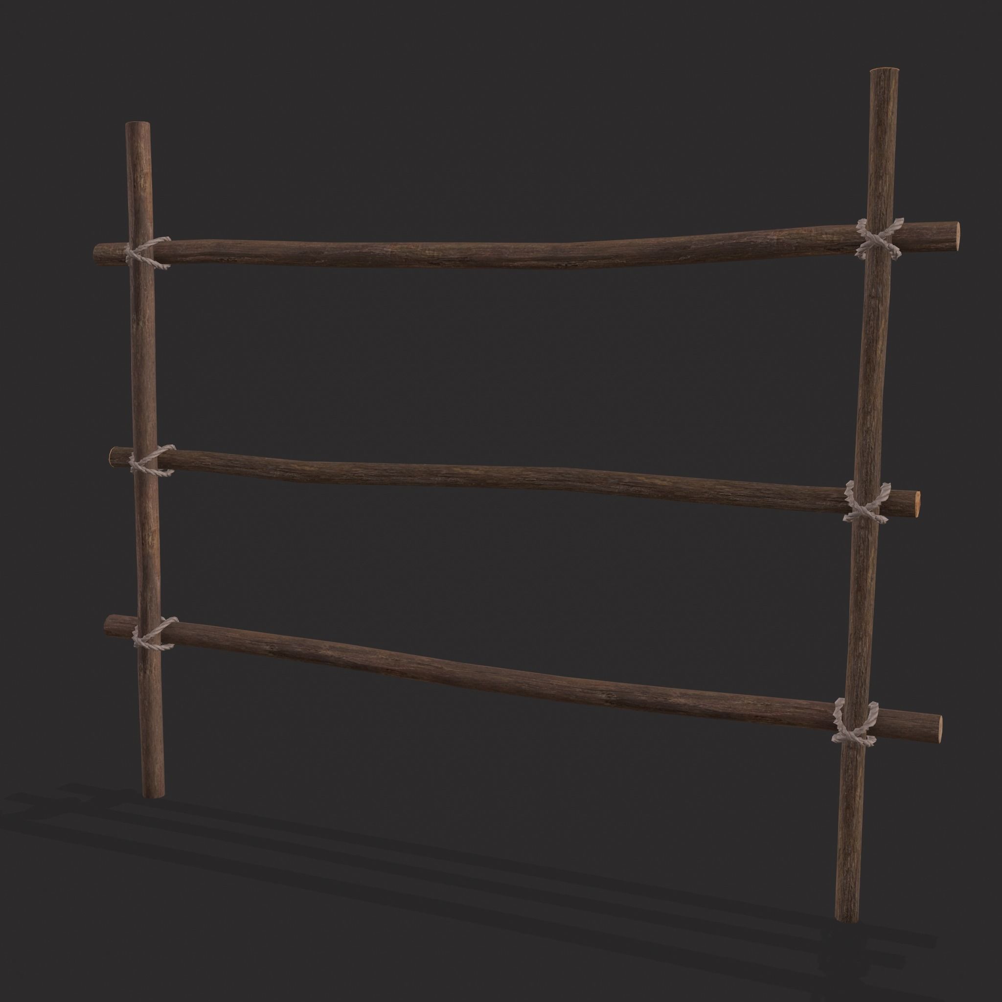 Small Animal Fences Low-poly 3D model_36