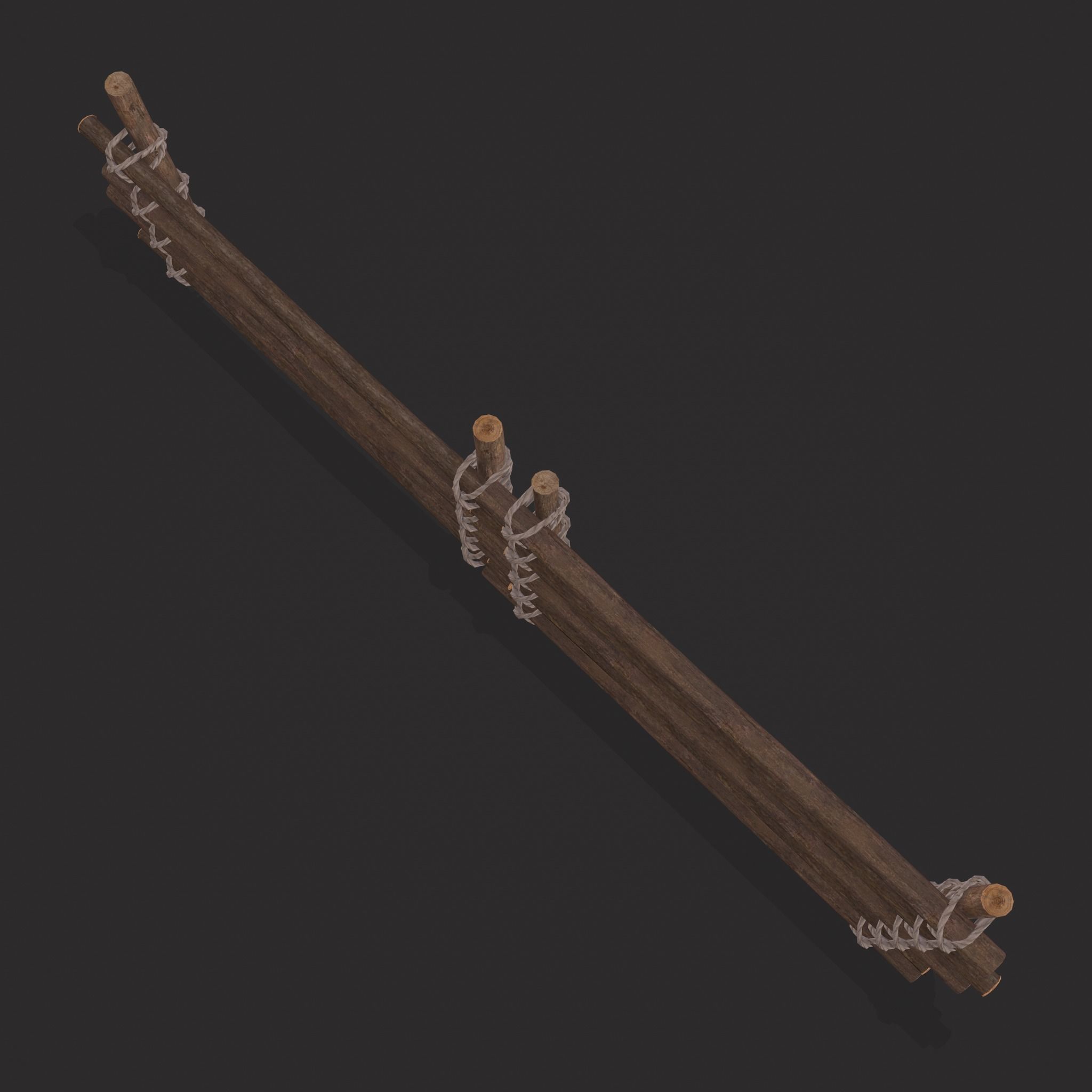 Small Animal Fences Low-poly 3D model_22