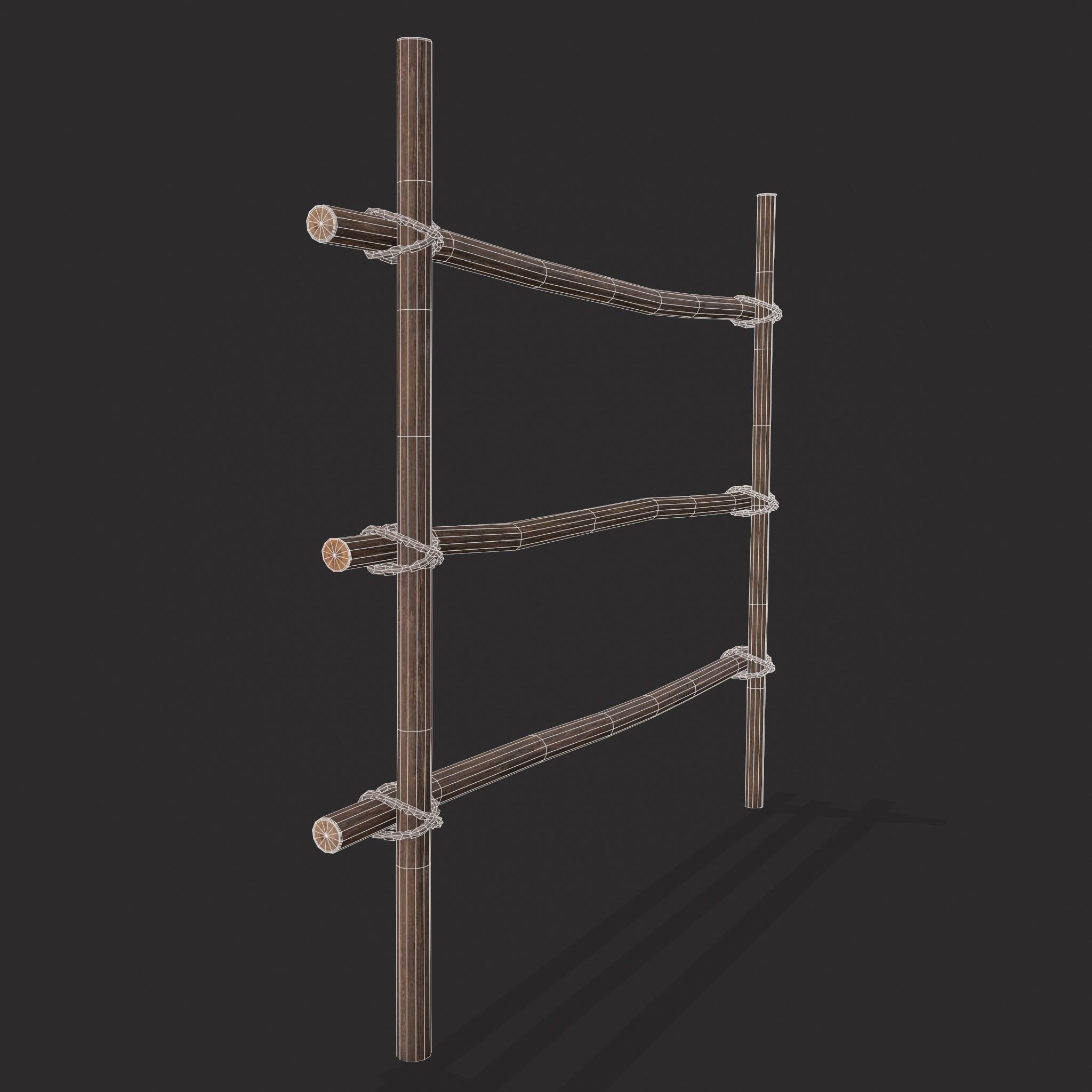 Small Animal Fences Low-poly 3D model_39