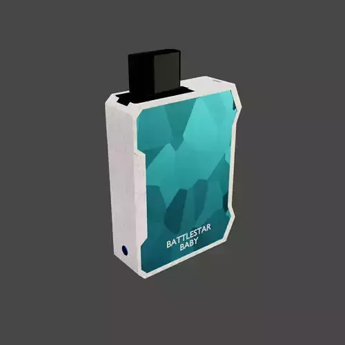 POD SMOANT BATTLESTAR BABY 3D model