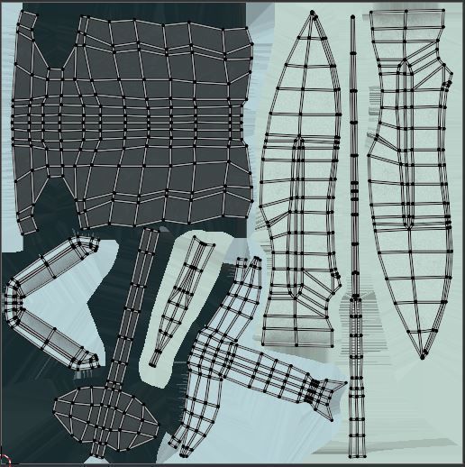 Military Army Knife PBR Low-poly game-ready Low-poly 3D model_8