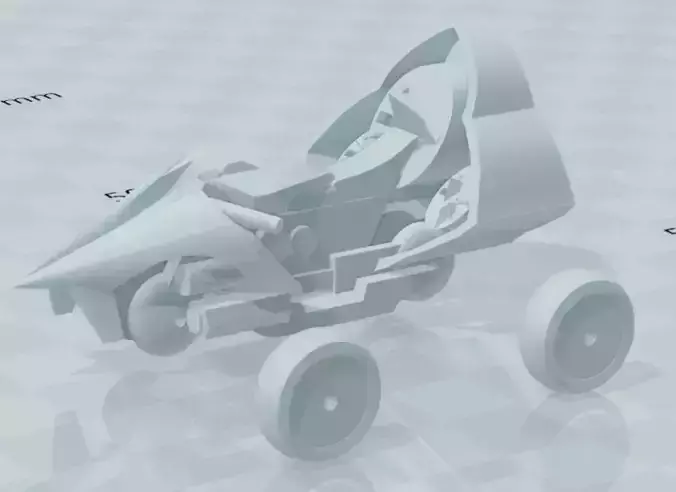 look like allan moto spice from jaspion 3D print model