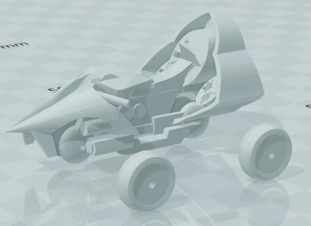 look like allan moto spice from jaspion 3D print model_0