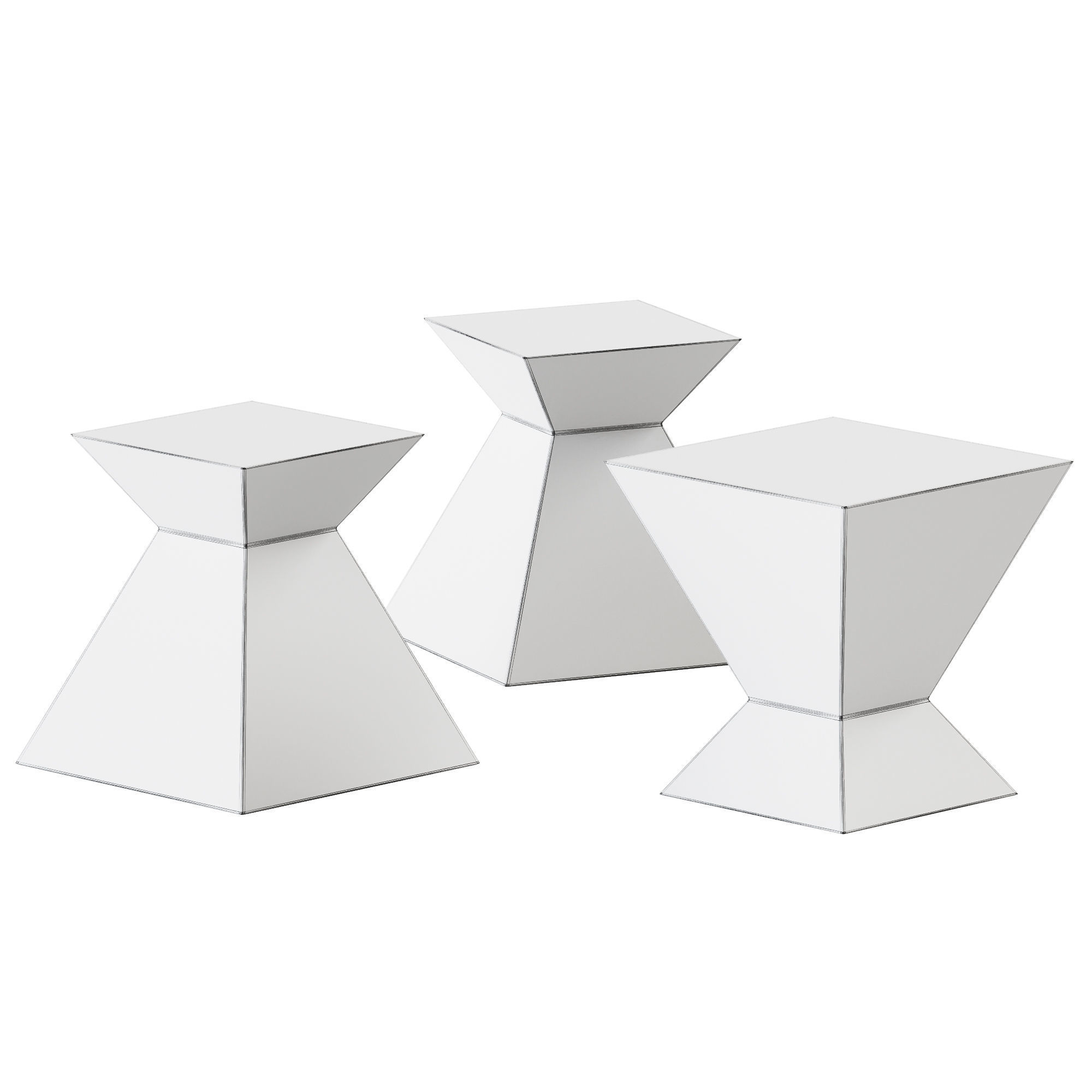 Ditto side tables from JANUS et Cie 3D model_1