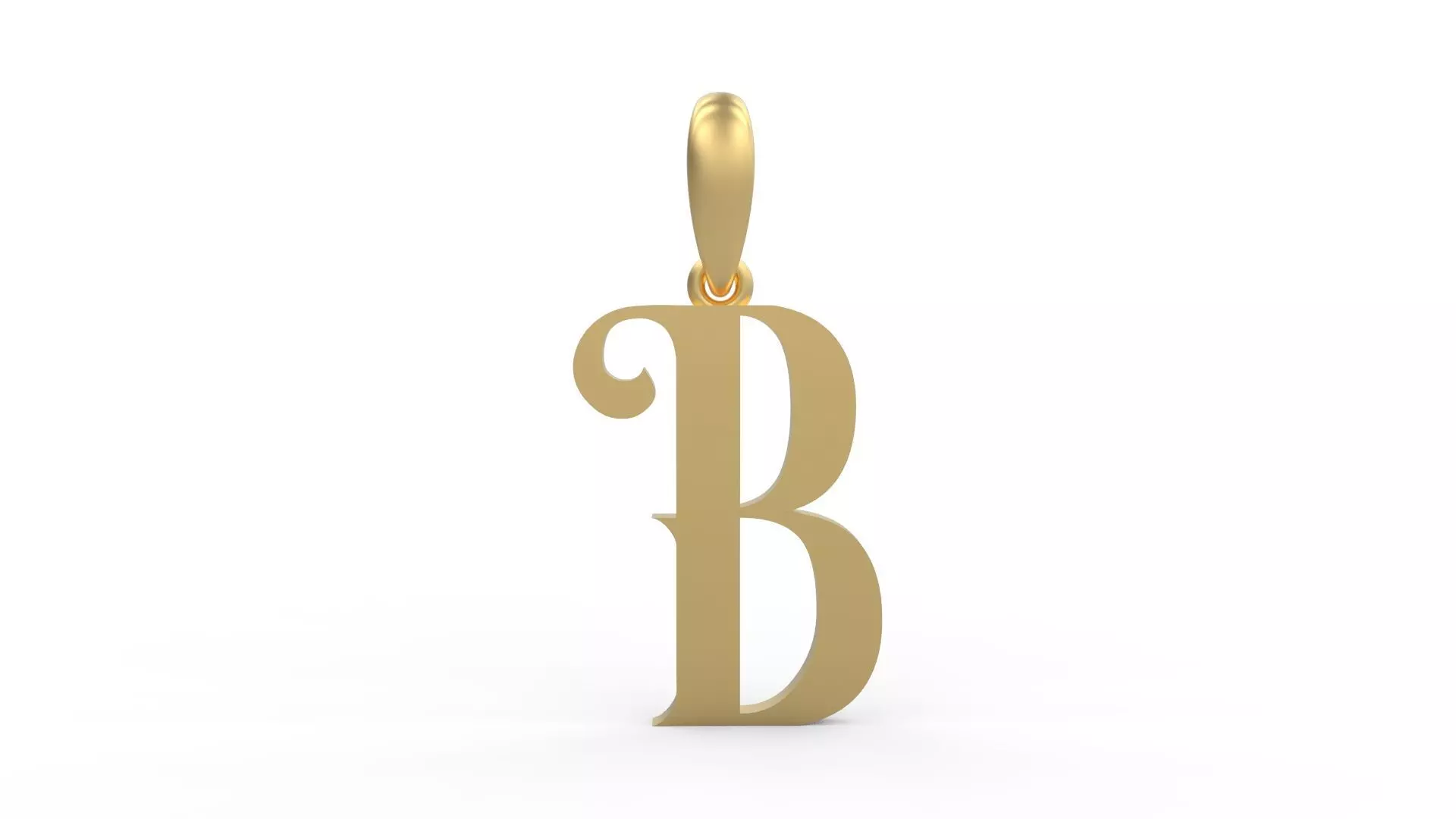 Initial Letters Pendant Abhinaya B 3D print model_0