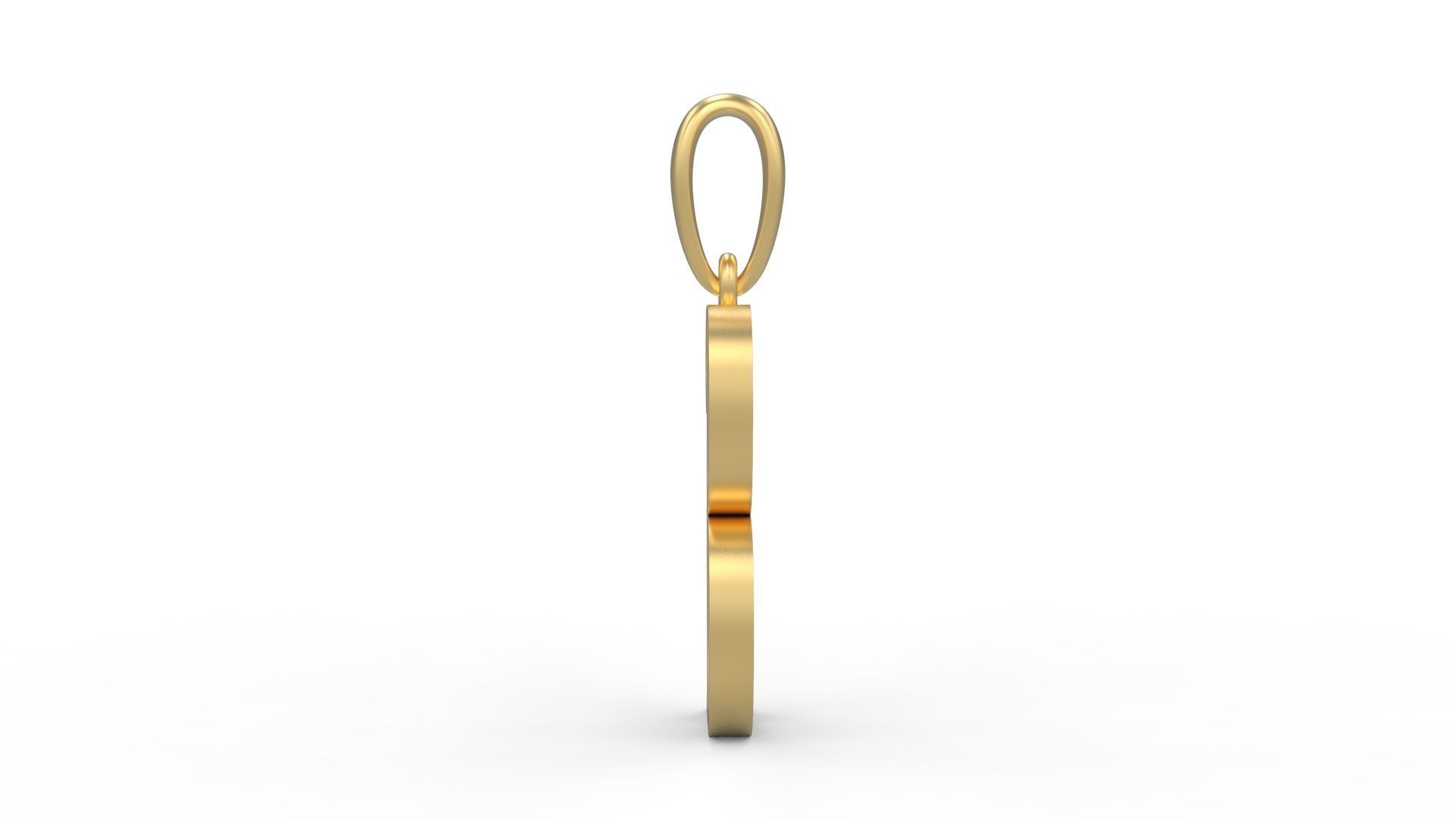 Initial Letters Pendant Abhinaya B 3D print model_2