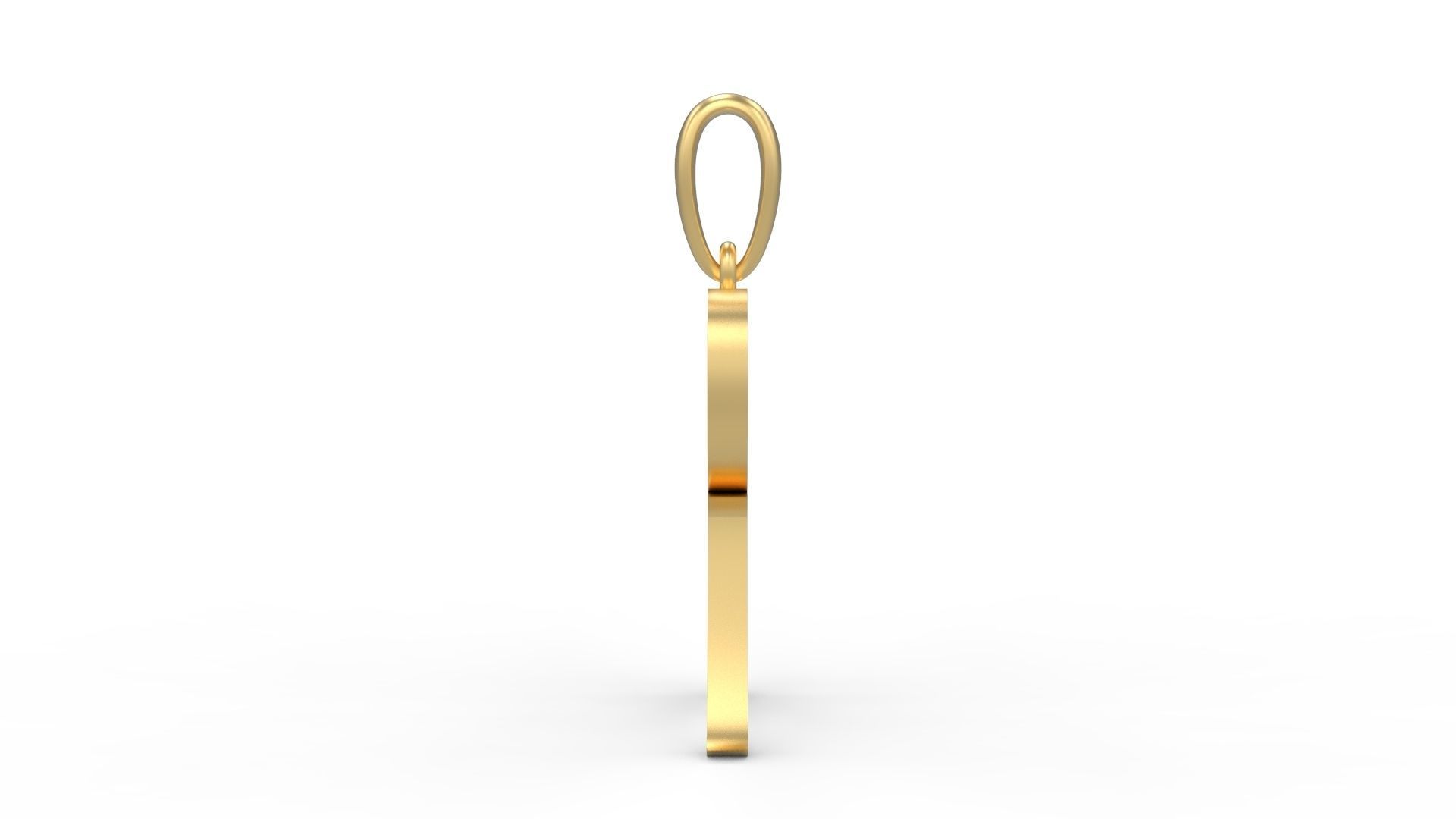 Initial Letters Pendant Abhinaya R 3D print model_2