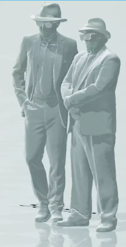 the blues brothers like 3D print model_0