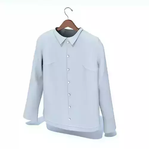 White Shirt On Hanger