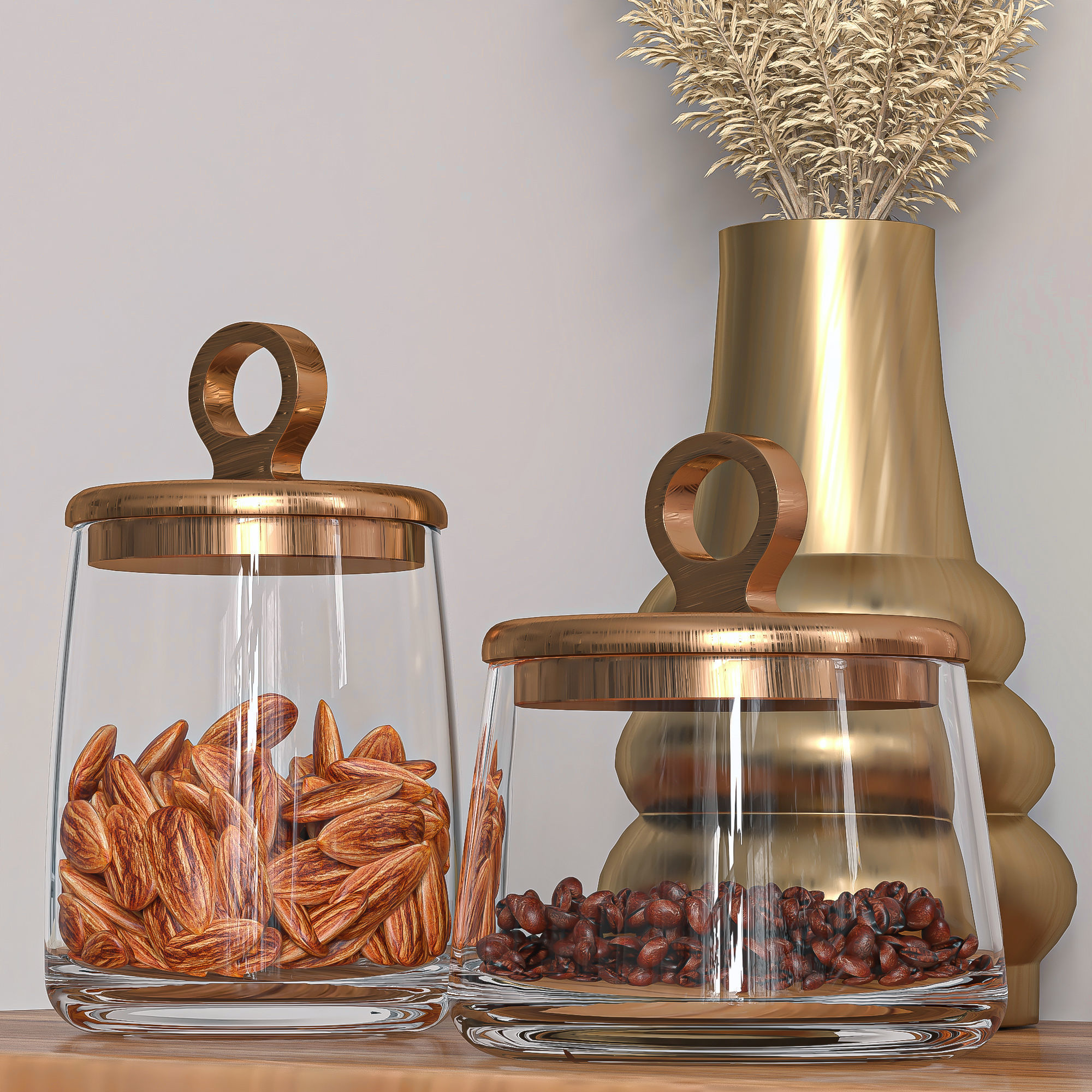 Kitchen Set 04 3D model_1