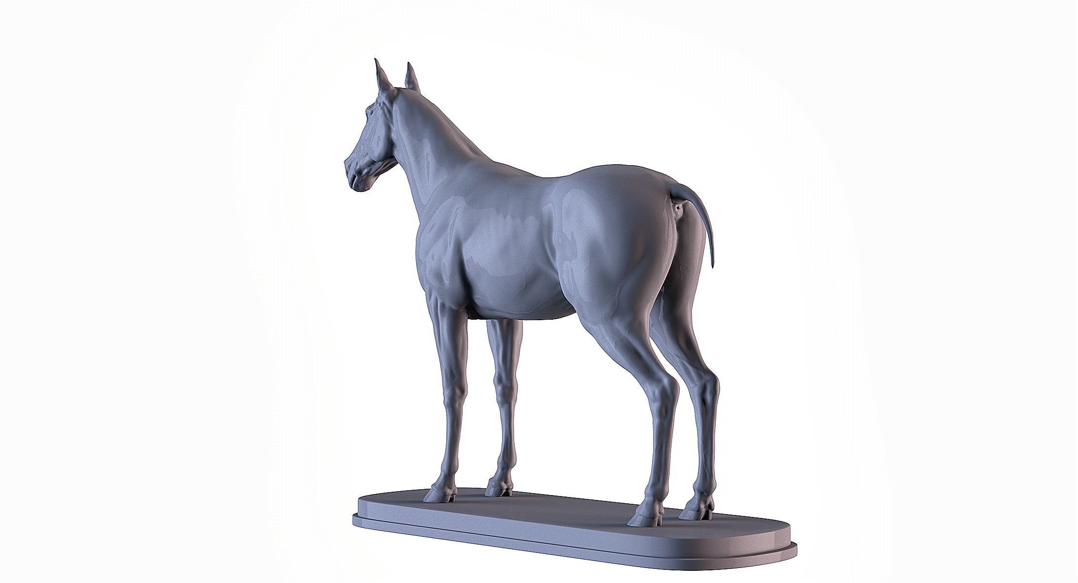 Horse 3D print model_8