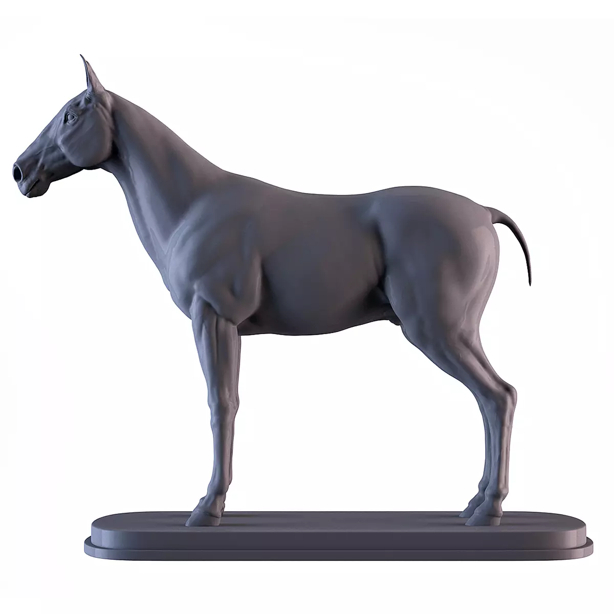 Horse 3D print model_0