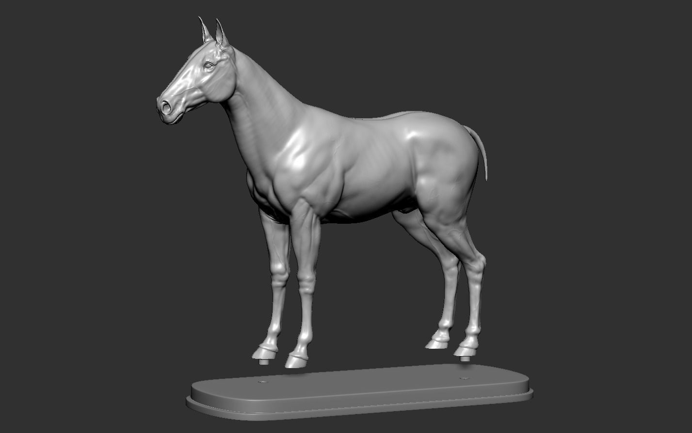 Horse 3D print model_20